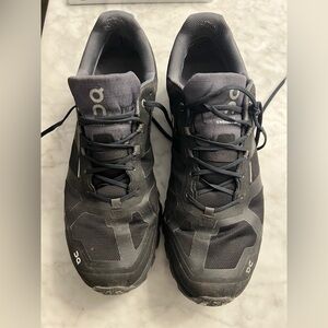 On Running Cloudventure Waterproof Trail Shoes Mens 10.5 Black Swiss Engineering